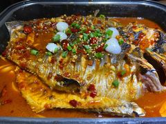 荔枝香辣味烤鱼-坂上烧铁板鮰鱼(和谐广场店)