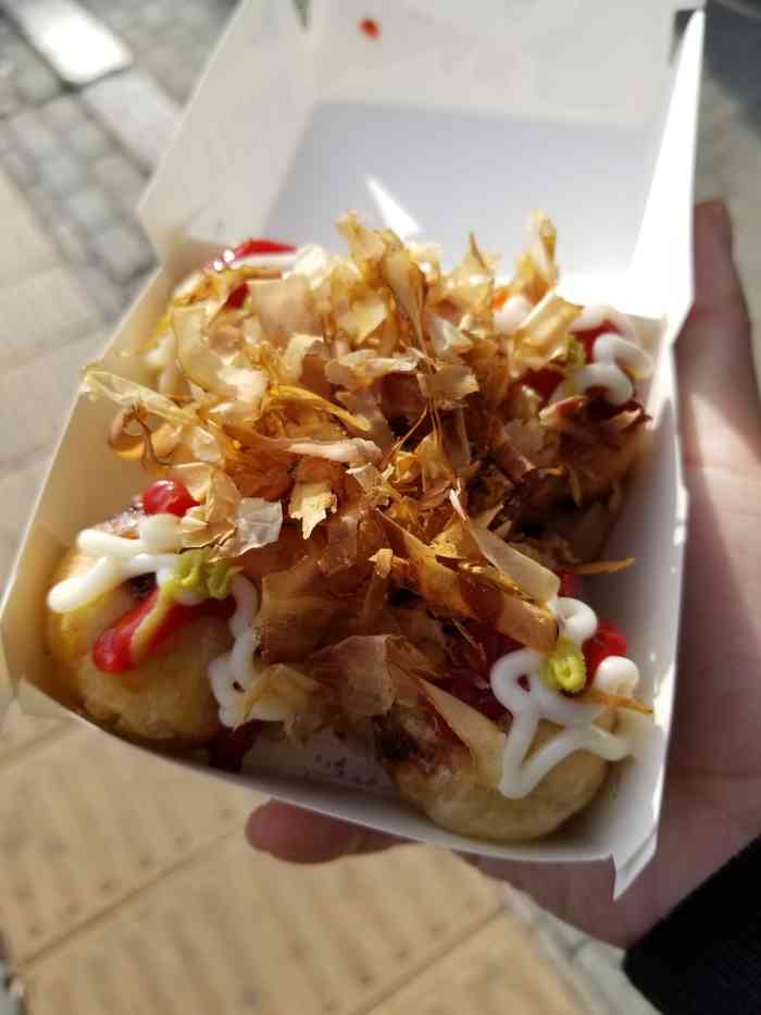 陀螺烧特色炸串-"好长时间没有去她家吃东西了,今天下班早路.