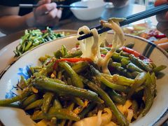 豆角丝炒肉拌转百刀-日上三甘(三里屯店)