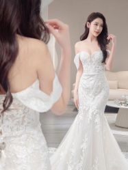 -桃子造型婚纱礼服(凤起广场店)