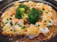 蒜蓉粉丝焗虾仁-老济南·地道济南菜(大明湖店)