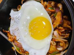 石锅鱿鱼饭-韩聚园韩国料理(文灶店)