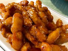 糖醋里脊-华盛园卷子王农家菜水库鱼