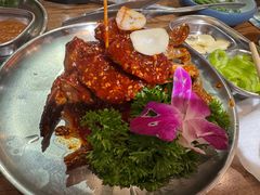 -明洞阿姨·韩式酱蟹烤肉·创意料理(三元桥店)