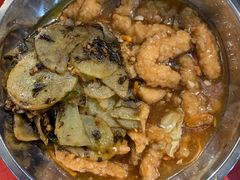 橄榄菜土豆片-北京大学-燕南食堂
