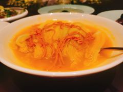 浓汤汁爆高山菜-环球港凯悦 · 享悦中餐厅