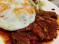 黑椒带骨猪排双蛋饭-柠檬树茶餐厅(海雅缤纷城店)