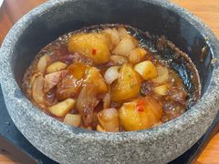 石锅蒜子烧银鳕鱼-北京柏悦酒店·锦庭餐厅Dining Room