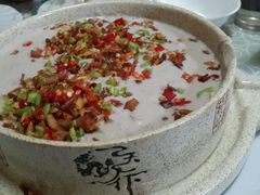 花生石磨豆腐-宝发园名菜馆