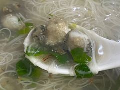 蚵仔线面-建国蚵煎蚵面