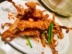 椒盐鸭舌-肥仔文澳门猪骨煲(南京西路店)