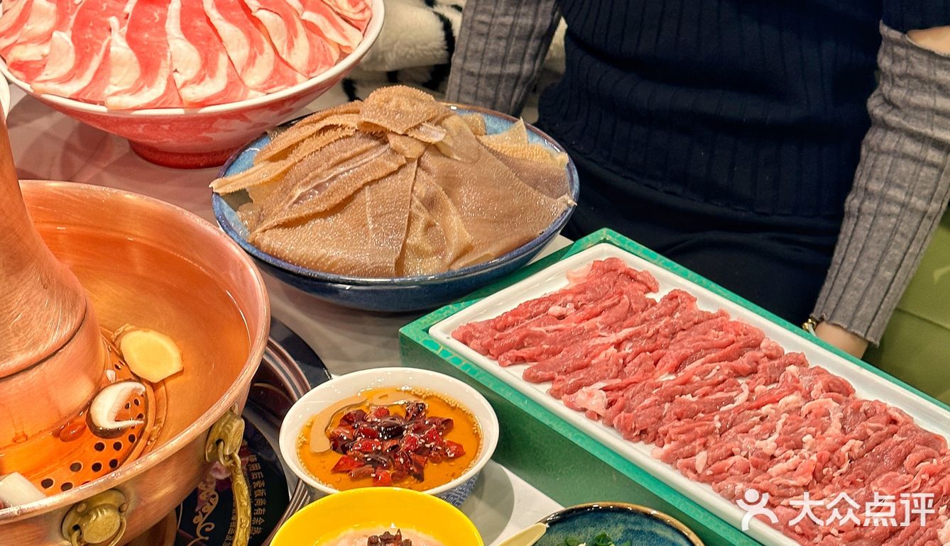 西安苏尼特羊肉只要29.5一份酉食涮肉吃到爽