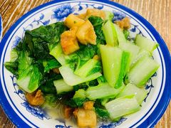 油渣炒青菜-阿扁杭州面(苗圃店)