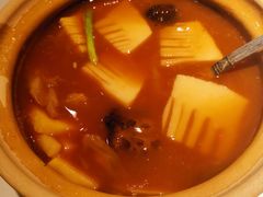鲍汁冬菇烩牛筋-避风塘·老港味餐厅(虹口龙之梦店)
