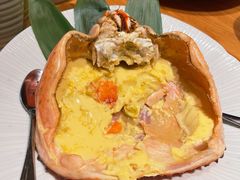 蟹壳蒸蛋-锅物新语&寿喜烧.炉端割烹(世博源店)