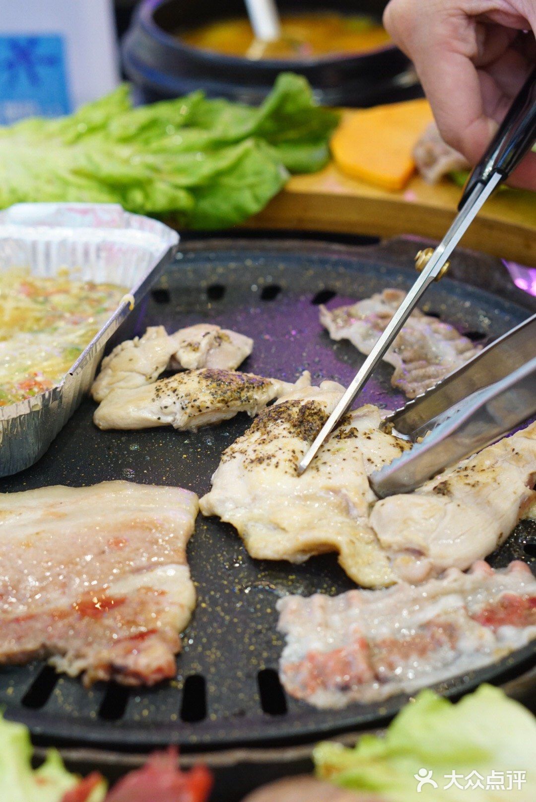 被东北朋友安利的烤肉店不会太差[胜利]