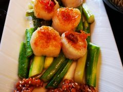 XO醬琥珀核桃炒带子-北京四季酒店·采逸轩