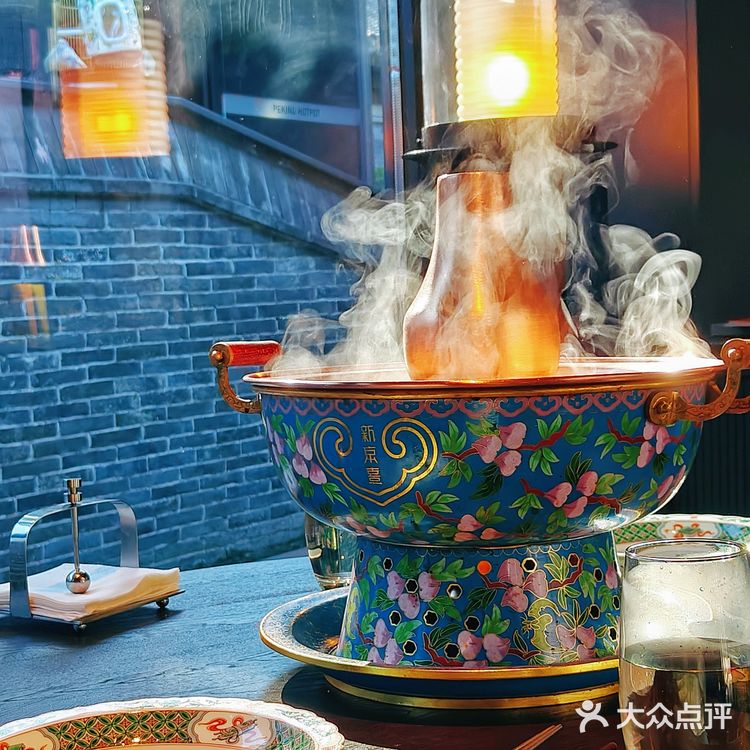 在白塔寺一不小心吃到老北京铜锅涮肉天花板