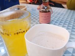 百香果暖饮料-嘉喜来比萨(罗马花园店)