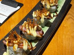 黑松露鸭胸鹅肝卷寿司-千叶创意融合料理(水韵城店)