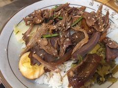 手撕鹅拼鹅肾-狮头牌卤味研究所·卤味饭(花城汇南区店)