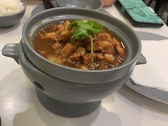 卤肉饭定食-鹿港小镇(黄金店)