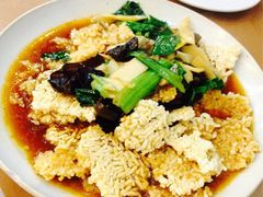 三鲜锅巴-小觉林素菜馆