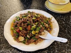 小炒黄牛肉-海韵人家.海景花园经典云南菜(双廊店)