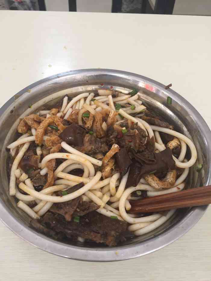 苏记邵阳回民米粉(河西店)-"又来吃全家福粉啦!牛肚子,生炒牛肉,腊牛.