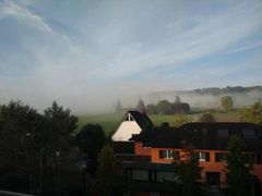 雾蒙蒙的-卢塞恩湖