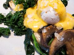 班尼迪克蛋羽衣甘蓝蘑菇吐司-Maxpoint Kitchen 西餐咖啡(乐峰广场店)
