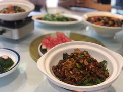 小炒黄牛肉-合兴居烤鸭店