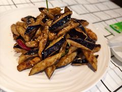 家常风味茄条-双合园·海鲜水饺青岛菜(万佳广场店)