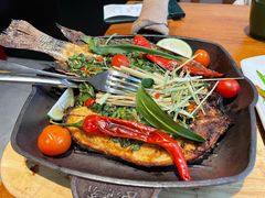 香茅草烤罗非鱼-云海肴·汽锅鸡·云南菜(苏州中心店)