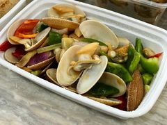 爆炒油蛤-阿静美食