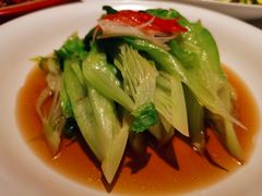 白灼罗马生菜-悦融琥珀·京鲁菜·海味珍品(西单店)