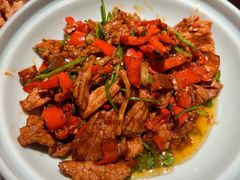 鲜切小炒黄牛肉-雀蓝川菜(滨湖万象汇店)
