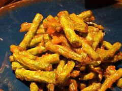 咸蛋黄虾酱炒四季豆-Home Thai·泰谣(王府井apm店)