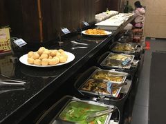 自助取餐区-素德轩素食餐厅(东港店)