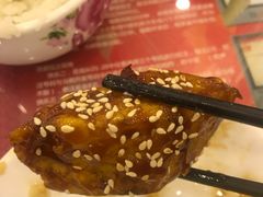 焦糖茄子牛肉粒-桃子餐厅·天津菜(红星路直营店)
