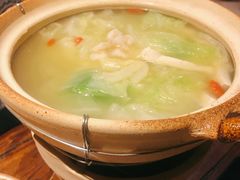 鲜虾白菜豆腐锅仔-并州大牌档之醉轻尘
