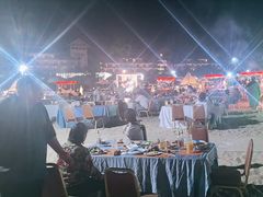 -亚龙湾希尔顿自助餐厅·海鲜·烧烤·沙滩BBQ·现场乐队