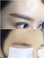 -西施无菌半永久纹绣眉眼影唇轻增发纹发际线