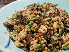 地皮菜炒鸡蛋-渔乡米香·剁椒鱼头(四方坪店)