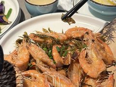 茶叶大虾-食光慢宴·安吉土菜馆