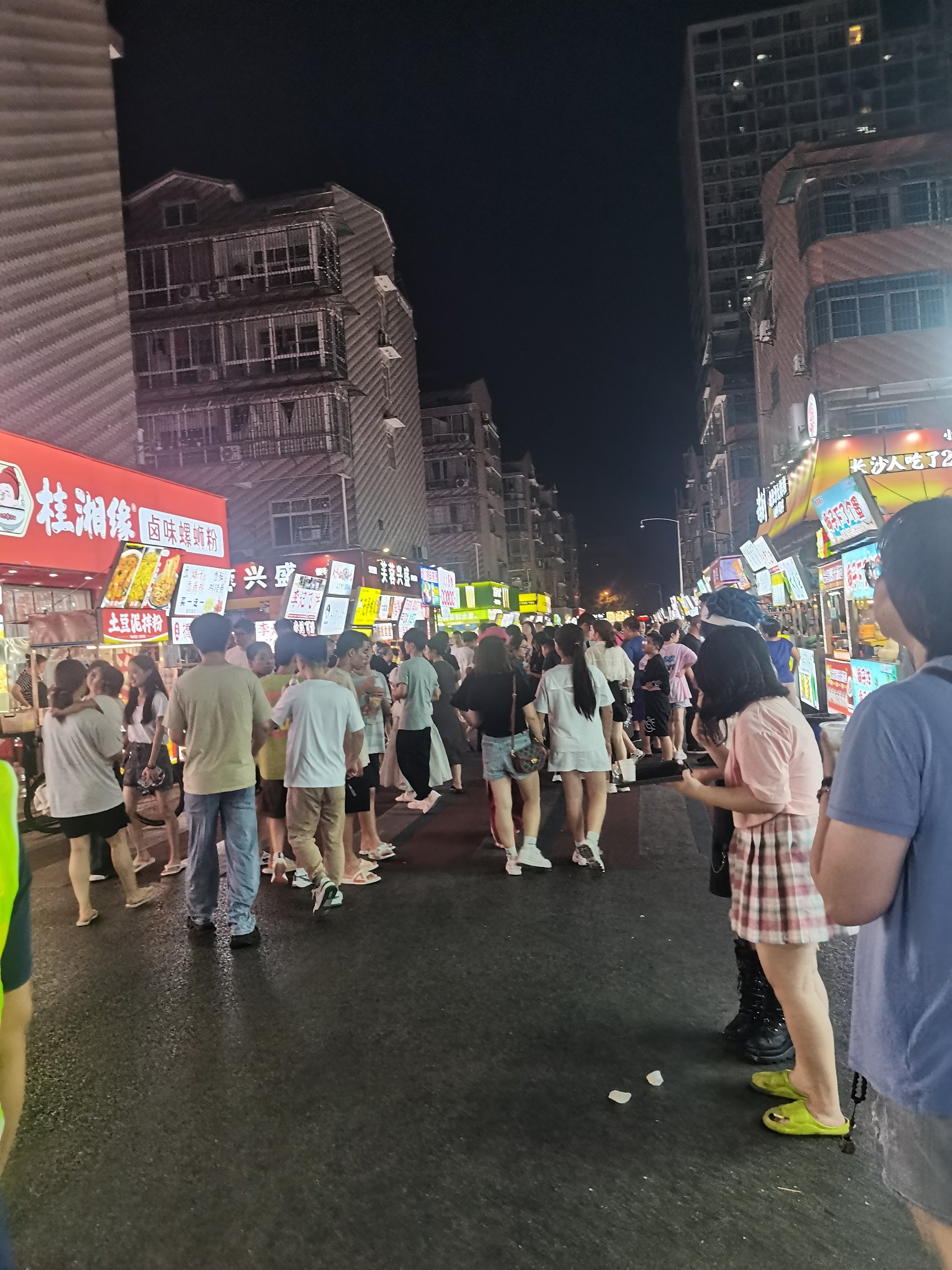 夜市照片真实路边照片图片