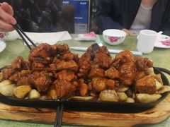 招牌板烧鸡-桃子餐厅·天津菜(红星路直营店)