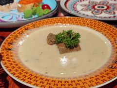 奶油蘑菇汤-莫斯科西餐厅