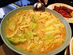 蟹粉娃娃菜拼盖菜-文儒九号·闽菜馆(三坊七巷店)