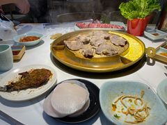 水煎肉-猪啊牛呀羊啊铜盘烤肉(正大广场店)
